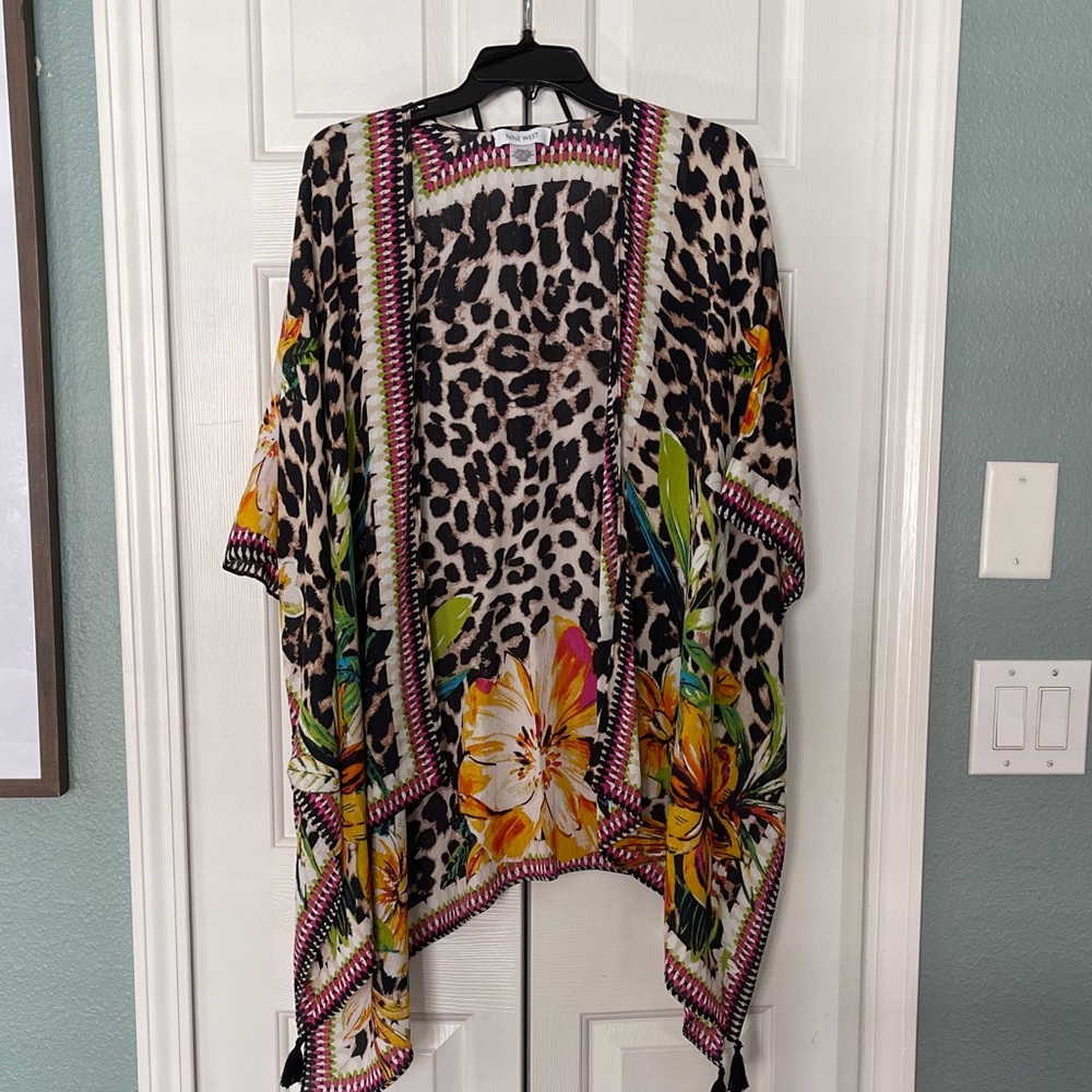 NWOT. Nine West Ruana / Kimono - Picture 4 of 9